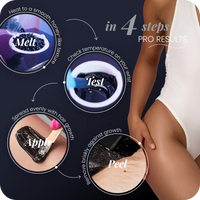 How to use Black Coral hard wax – step by step: melt, test, apply, peel for professional results at home or salon