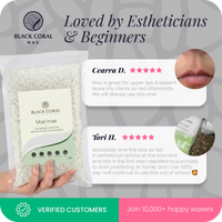 Mae'mae wax customer reviews – 5 stars from estheticians and beginners across Canada, 10,000+ verified customers