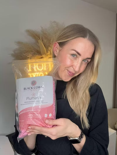 Esthetician using BCW products