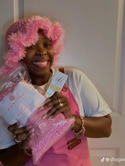 Esthetician using BCW products